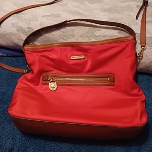 Michael Kors orange crossbody